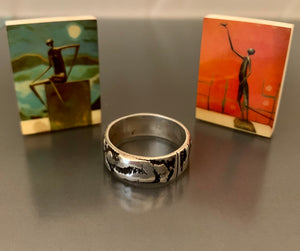 Vintage Men’s Sterling Silver Ring by Jack Boyd