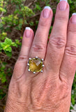 Sterling Silver Lemon Quartz Ring