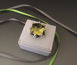 Sterling Silver Lemon Quartz Ring