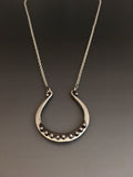 Necklace Sterling Silver Horse Shoe Pendant