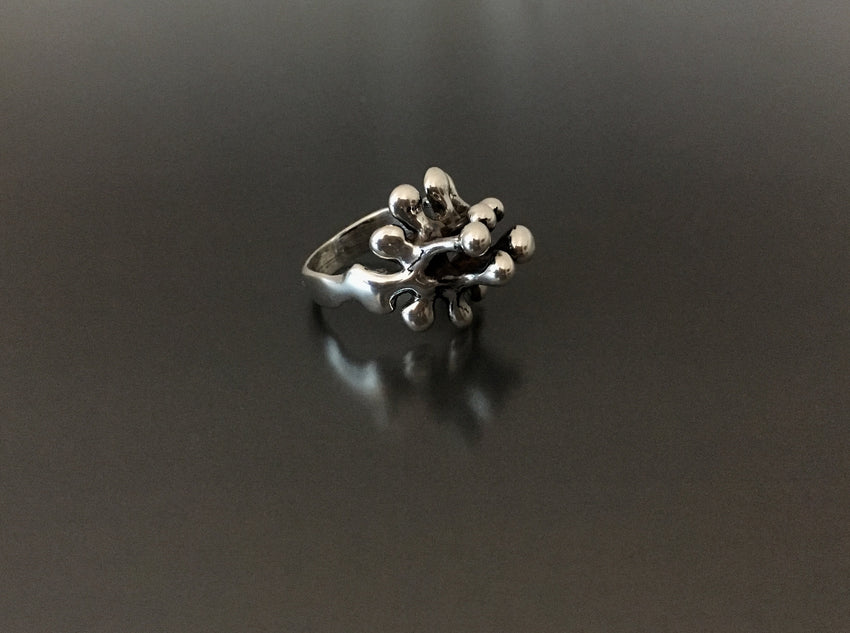 Boyd Sterling Silver Mini Grapevines Ring