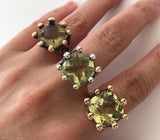 Sterling Silver Lemon Quartz Ring