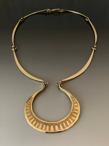 Vintage Bronze Necklace by Jack Boyd