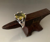 Sterling Silver Lemon Quartz Ring
