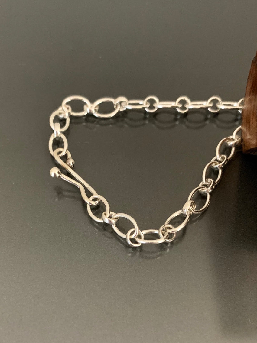 Necklace Sterling Silver Triple Loop
