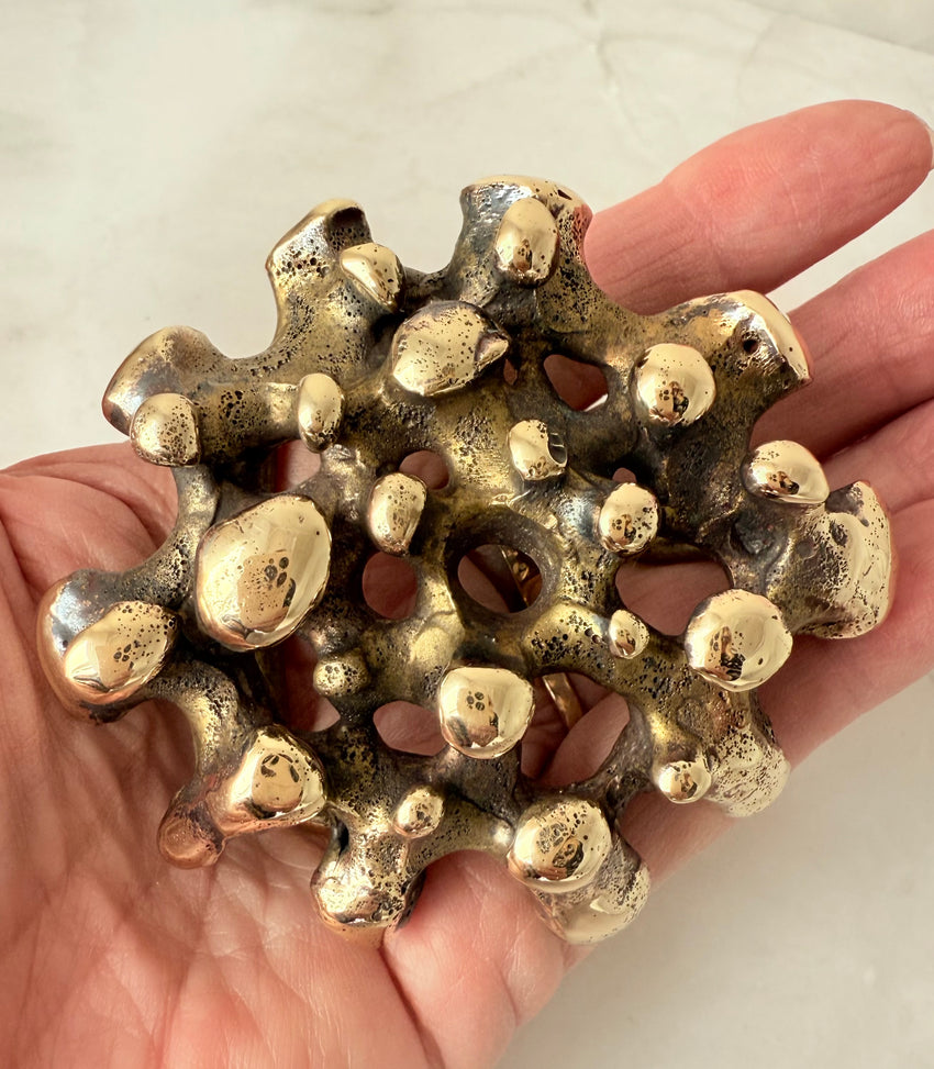 Vintage Belt Buckle Bronze