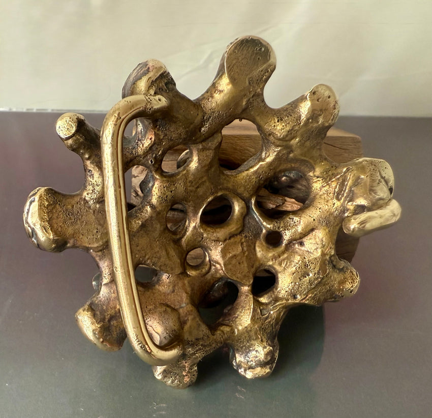 Vintage Belt Buckle Bronze