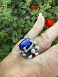 Ring Sterling Silver with Lapis