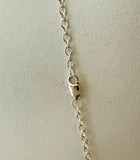 Necklace Sterling Silver with Cubic Zirconia