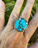 Ring Organic with Turquoise