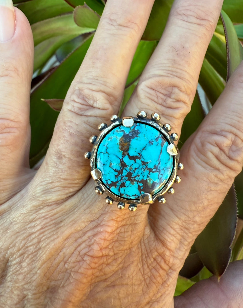 Ring Organic with Turquoise
