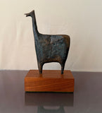 Vintage Sculpture Mini Llama by Jack Boyd