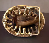 Vintage Belt Buckle Bronze - JACK BOYD ART STUDIO & RON BOYD DESIGNS
