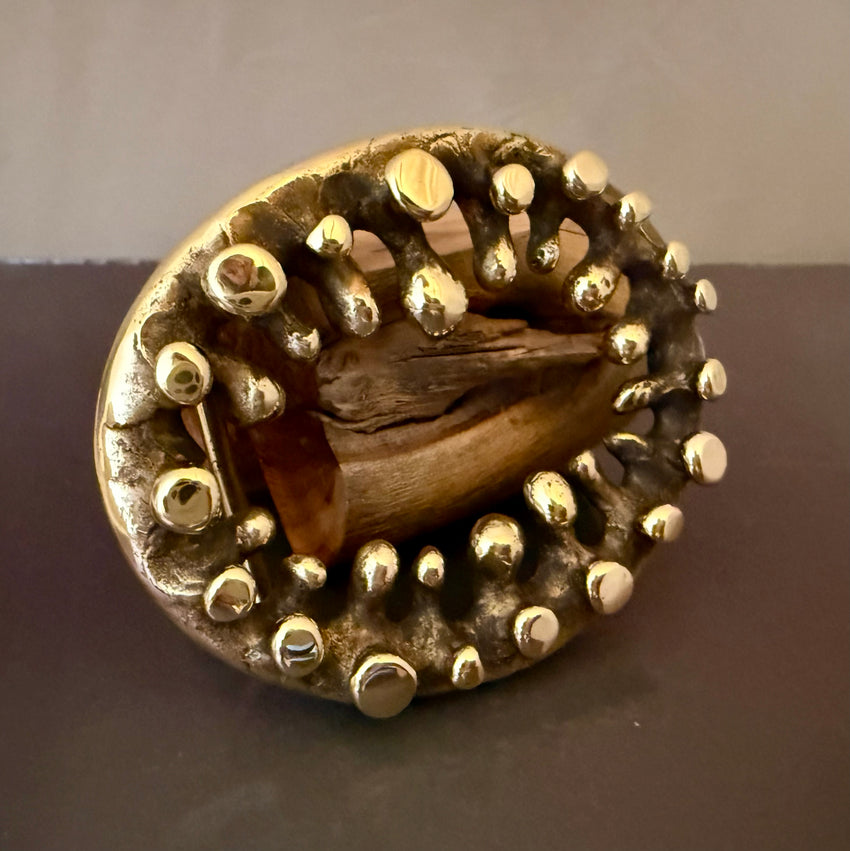 Vintage Belt Buckle Bronze - JACK BOYD ART STUDIO & RON BOYD DESIGNS