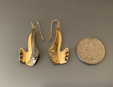 Vintage Earrings Bronze