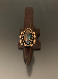 Ring Bronze with Boulder Opal
