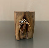 Ring Bronze Domed with Pearl