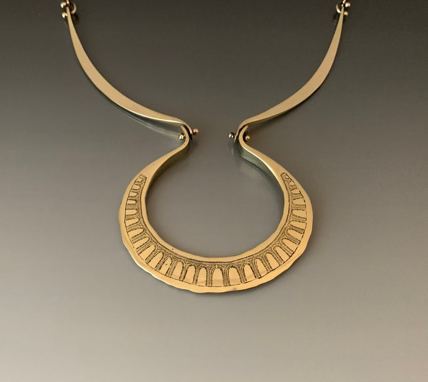 Vintage Bronze Necklace by Jack Boyd