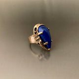 Ring Bronze with Lapiz Lazuli