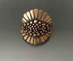 Vintage Cuff Bronze Bracelet - JACK BOYD ART STUDIO and RON BOYD DESIGNS