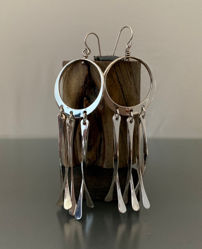 Earrings "Dream Catcher" Sterling silver