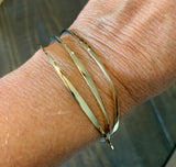 Bracelets 14k Gold Interlocking 3