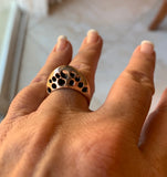 Ring Bronze Domed