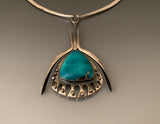 Vintage Jack Boyd Sterling Silver Turquoise Necklace