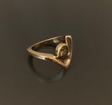 Vintage Bronze Citrine Ring