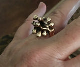 Boyd Bronze Mini Grapevine ring