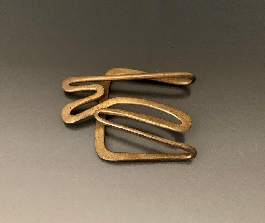Vintage Bronze money clip