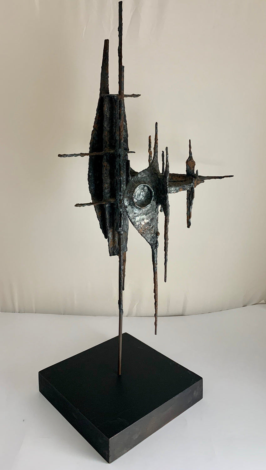 Sculpture Brutalist Steel by Jack Boyd