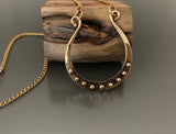 Necklace Bronze Horse Shoe