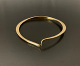 Bracelet Bronze Oval with curve