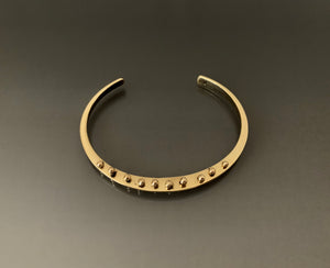 Bracelet Bronze Cuff Peg