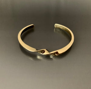Bracelet Bronze Twist Cuff