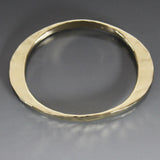 Bronze Large Gauge Oval Shape Bracelet - JACK BOYD ART STUDIO and RON BOYD DESIGNS