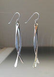 Sterling Silver Double Dangle Earrings - JACK BOYD ART STUDIO and RON BOYD DESIGNS
